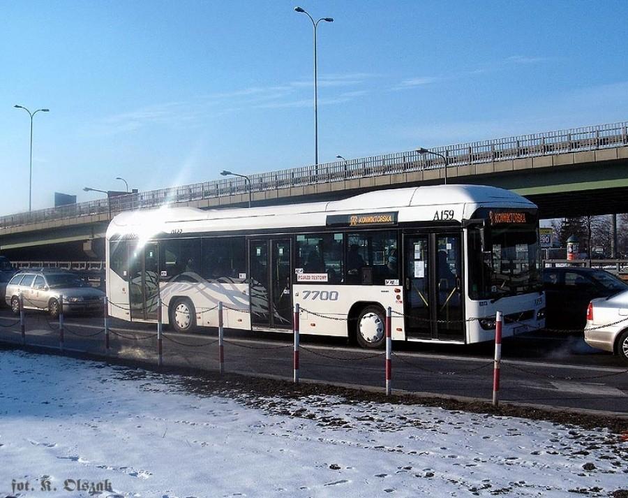 Volvo 7700 Hybrid na próbach w Mobilisie