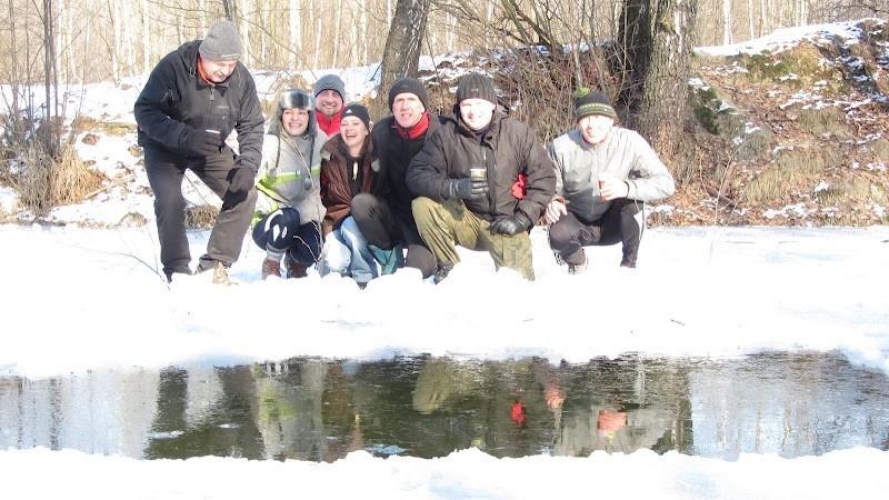 Grupa częstochowskich morsów