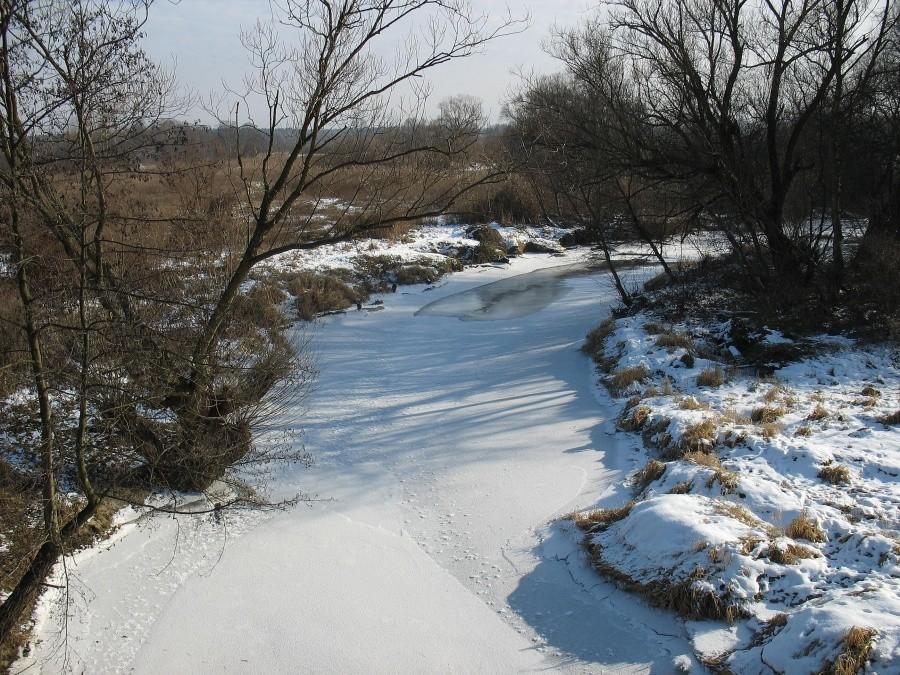 Wólka Kozodawska - widok z mostu