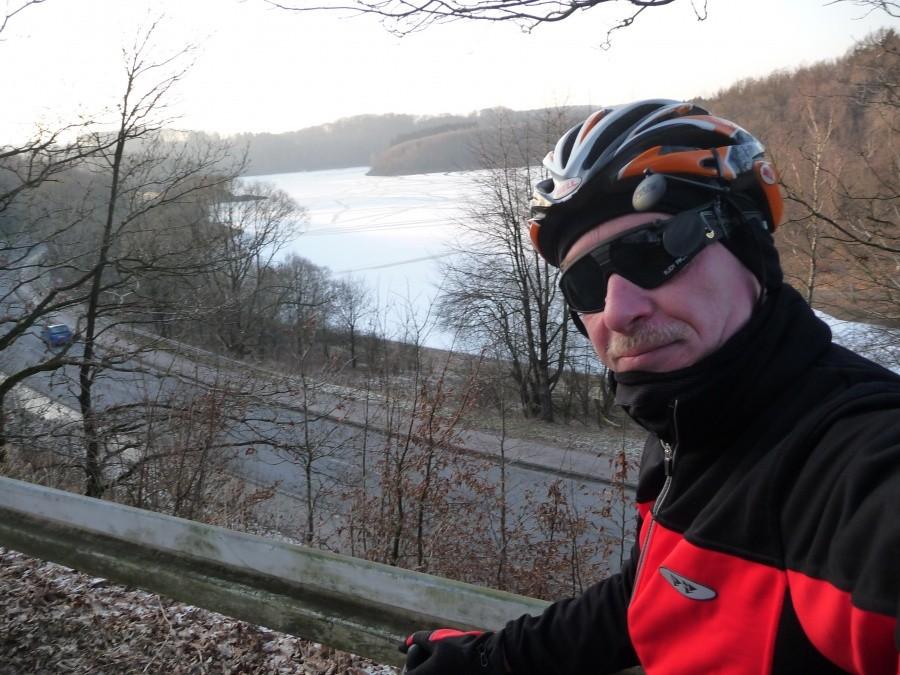 Runda W-Lennep-Rade-W - Wuppertalsperra (zalew) skuta lodem