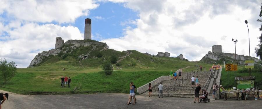 Panoramka pod wzgórzem