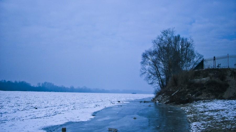 Zamarznięta Wisła