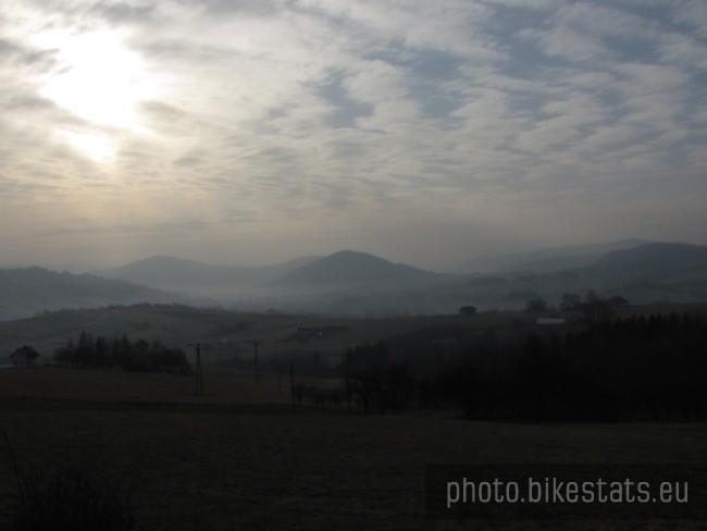 zamglone Pieniny Gorlickie