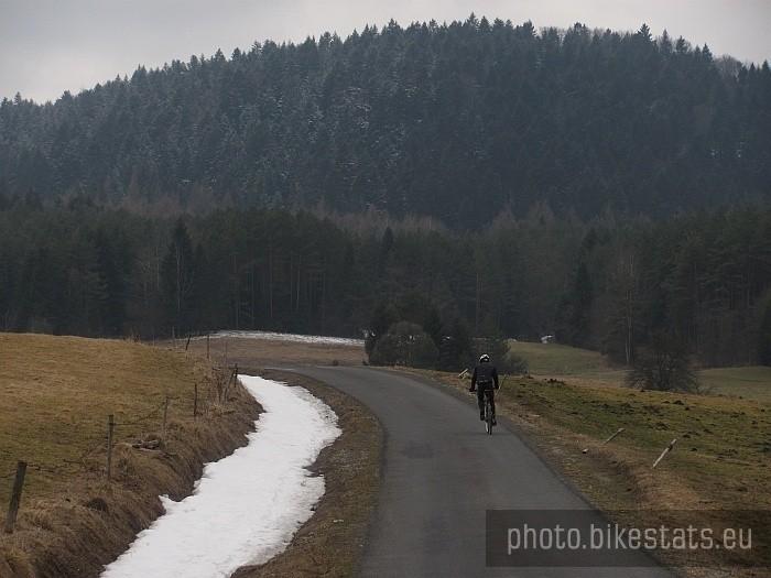 podjazd w stronę Kiczorki