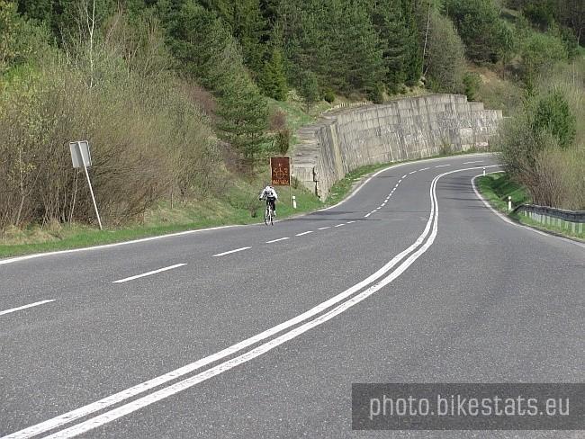 podjazd na Vabec