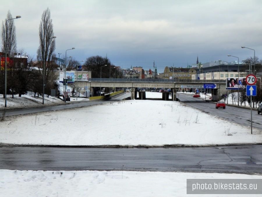 Zdjęcie z ulicy 26 Kwietnia w kierunku na Turzyn.