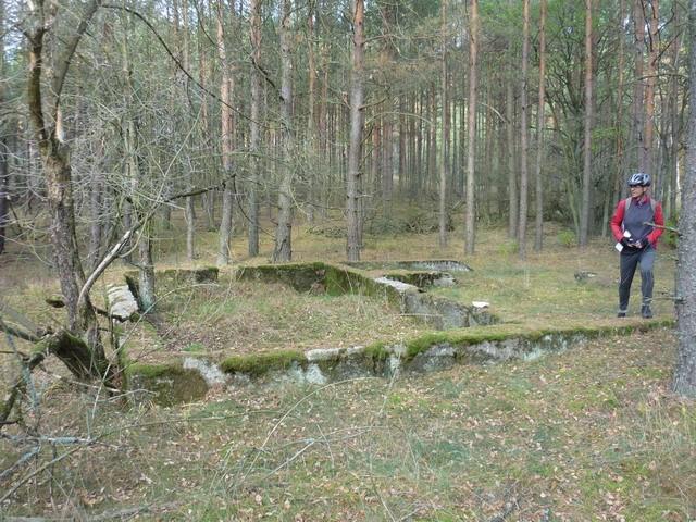 Pozostałości domu - Łażyn Duży