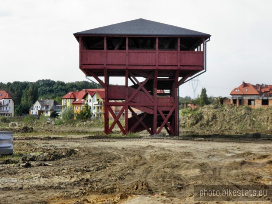 Mierzyn - w tym miejscu trwa budowa ośrodka rekreacyjnego.