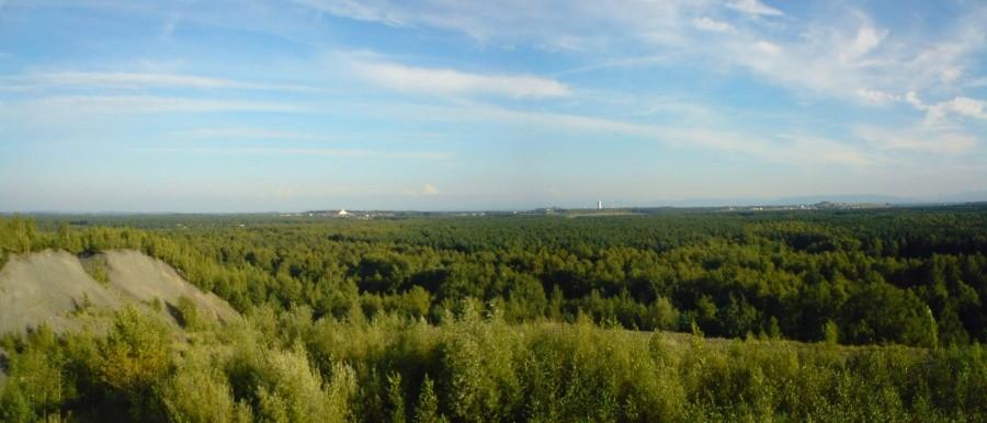 Panorama w kierunku Lędzin