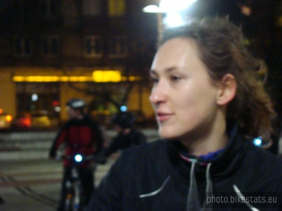 Szczecińska masa krytyczna - niektórzy marzli