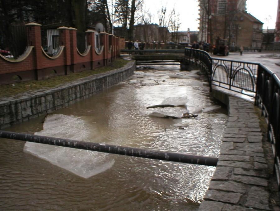 ZATOR LODOWY NA KUMIELI