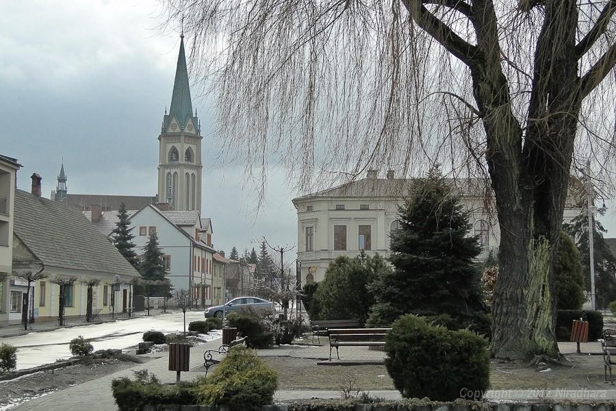 rynek w Wilamowicach
