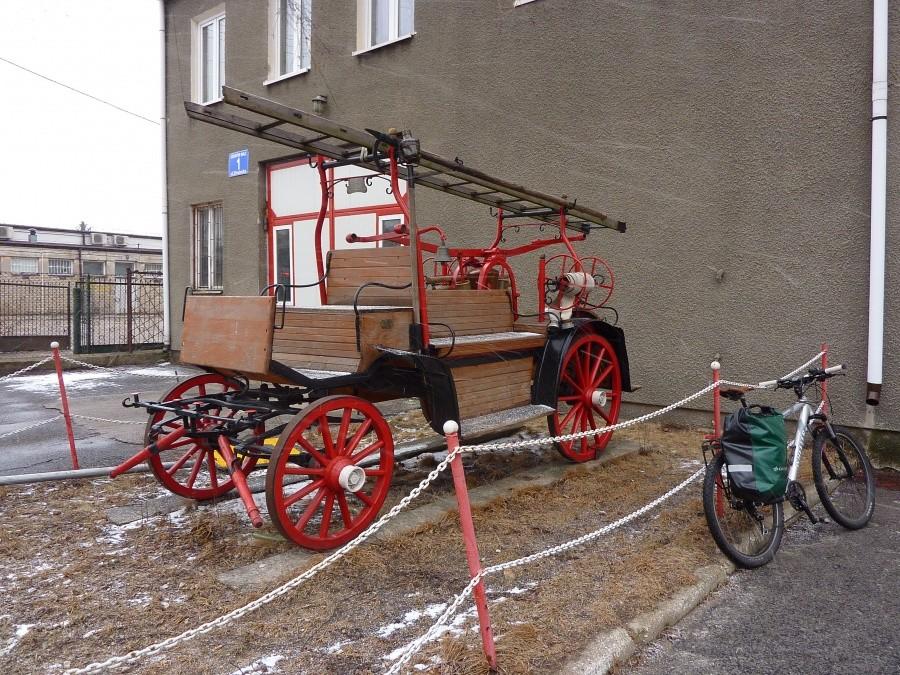Zabytkowy wóz strażacki w Ożarowie Mazowieckim