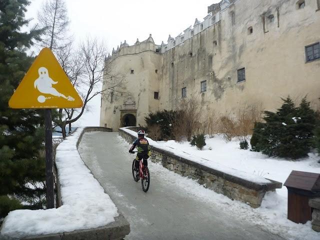 Duch na rowerze.