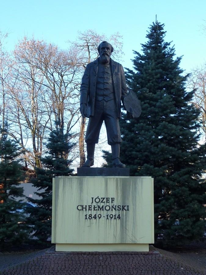Pomnik Józefa Chełmońskiego w Grodzisku Mazowieckim