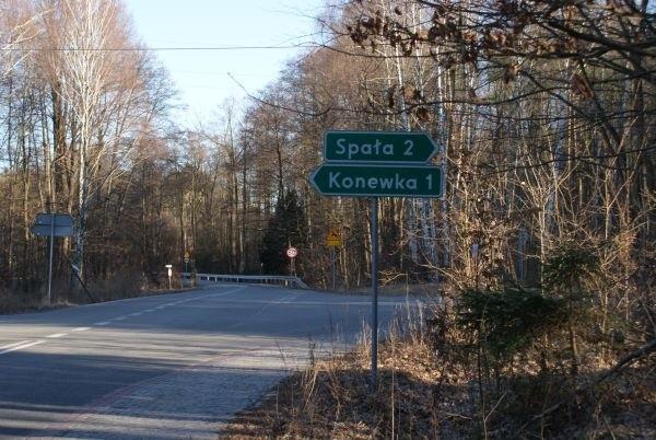 ja, jadę prosto, na mostek.