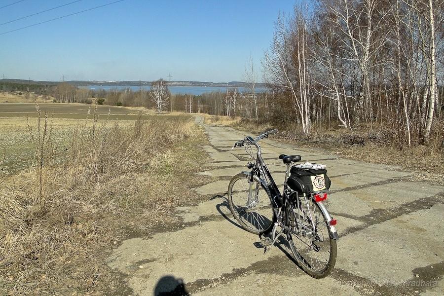 zjazd do Zbiornika Imielińskiego