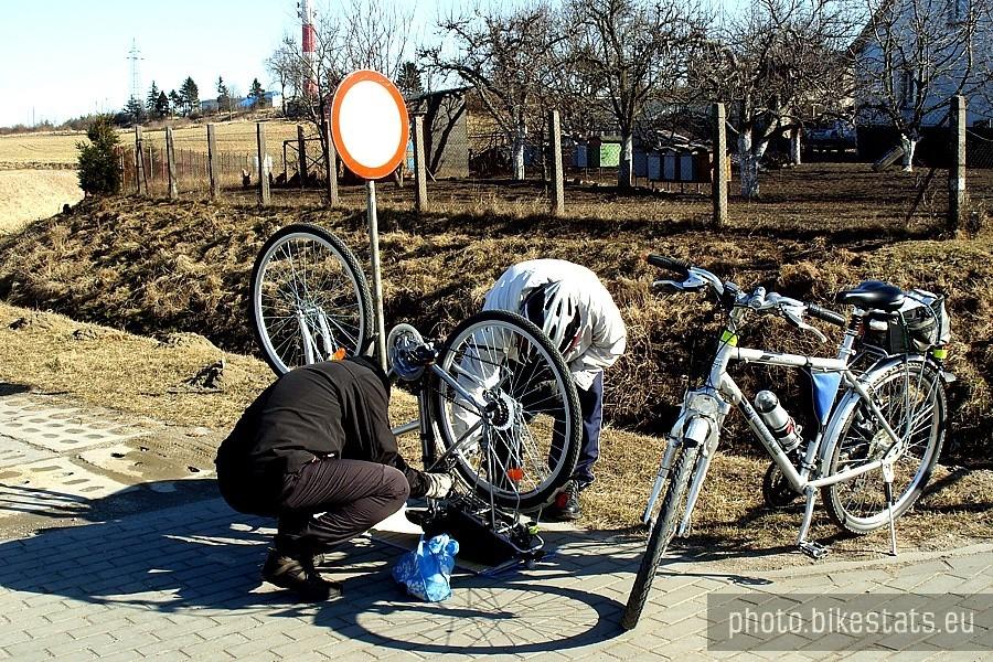 Awaria mojego roweru...