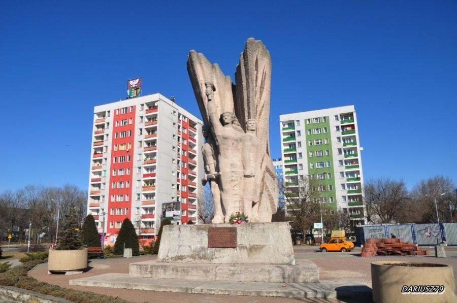 Hendrix pomnik - Dąbrowa Górnicza