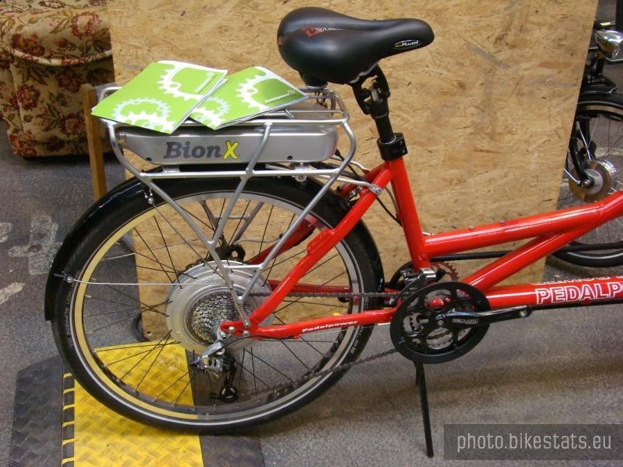 berliner fahrrad schau 2012- tandem z elektrycznym silnikiem wspomagajacym
