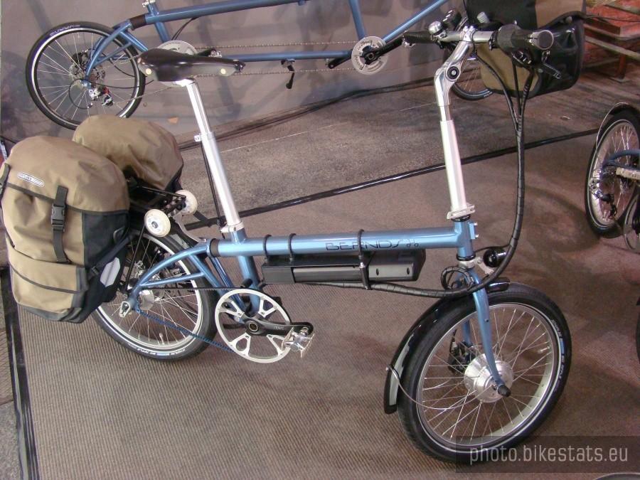 berliner fahrrad schau 2012- wyprawowy składak z silnikiem