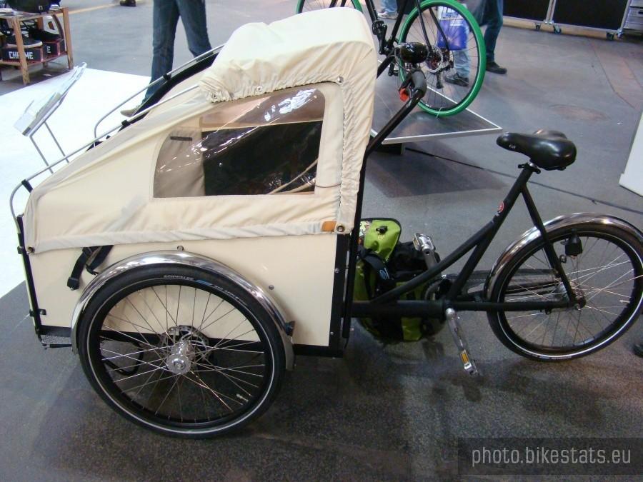 berliner fahrrad schau 2012- rower, przyczepka kempingowa