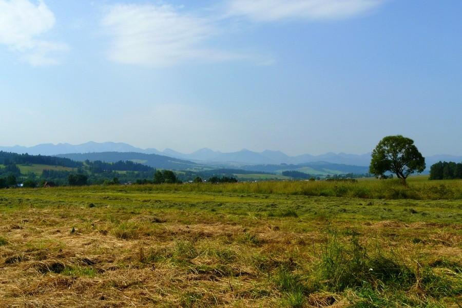 Tatry z drogi Czarny Dunajec-Nowy Targ