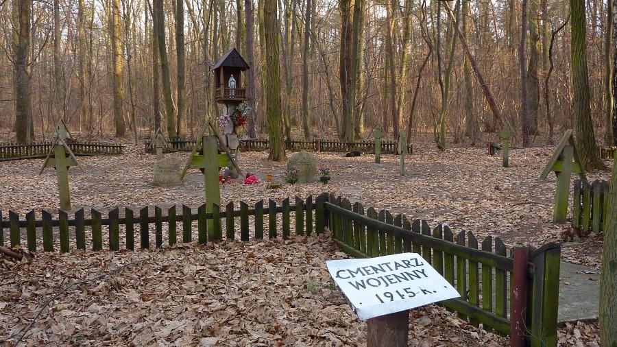 Cmentarz wojenny z 1915 roku - Rez. Biele Chojnowskie
