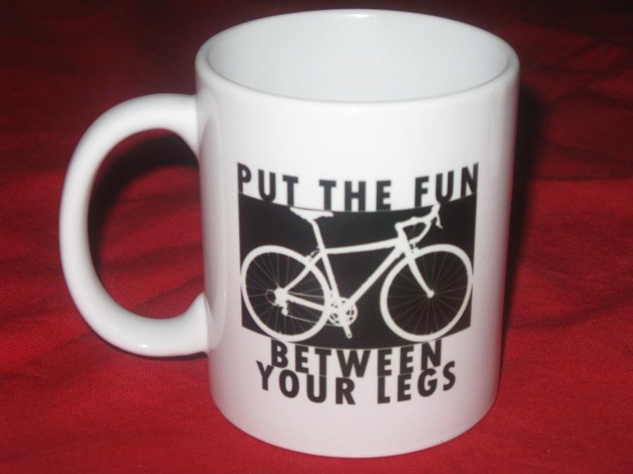 Kubek "Put the fun between Your legs"