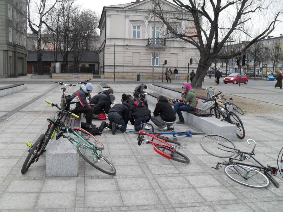 alleycat Częstochowa do biegu gotowi.start.