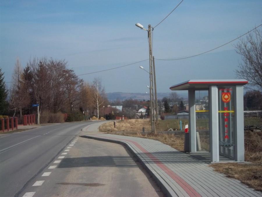 w oddali wzgórze Matysówki