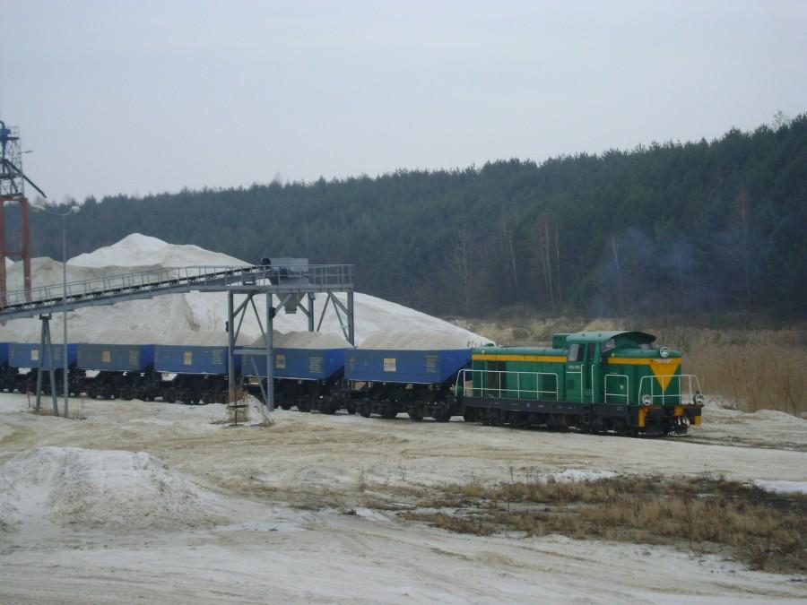 SM 42 2614 na Kopalni Biała Góra