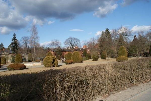 Park w stylu angielskim w Spale