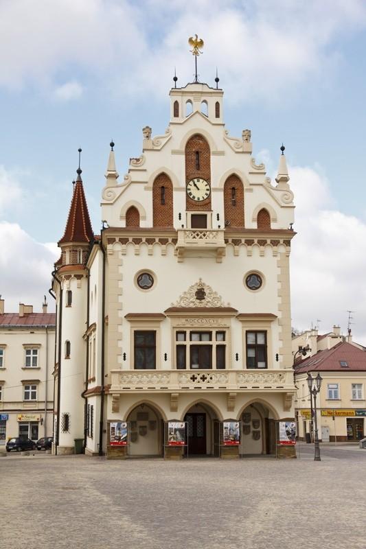 Na rynku w Rzeszowie.