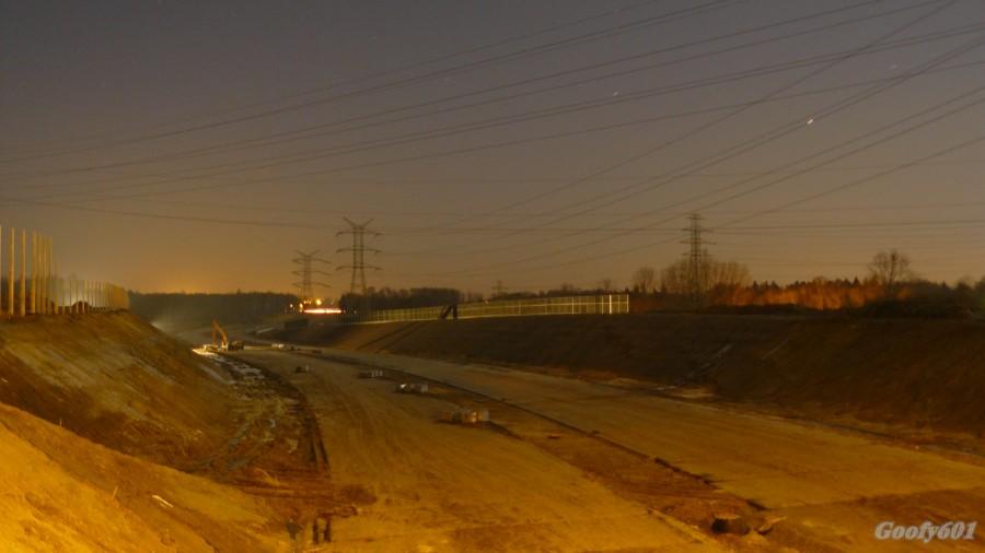 A1 w kierunku Stolarzowic.