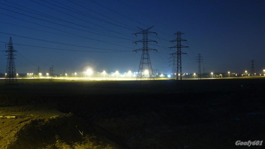 Zjazd z A1 - węzeł Wieszowa