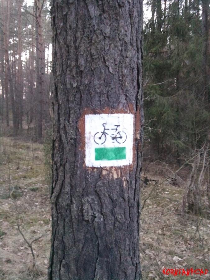 Jeden z dziesiątek nowych znaków namalowanych przez GWPK