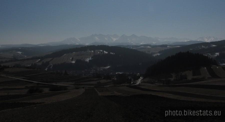 Tatry z okolic Sromowiec