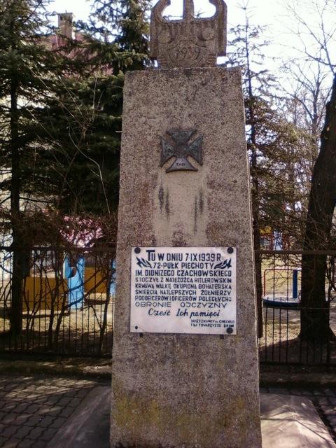 Pomnik w Chechle