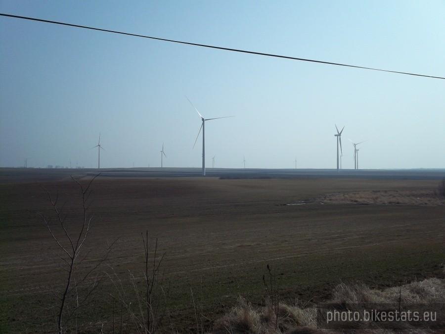 Elektrownie wiatrowe niedaleko Pelplina