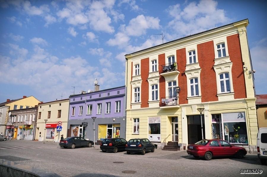 Kamienice przy rynku w Czeladzi