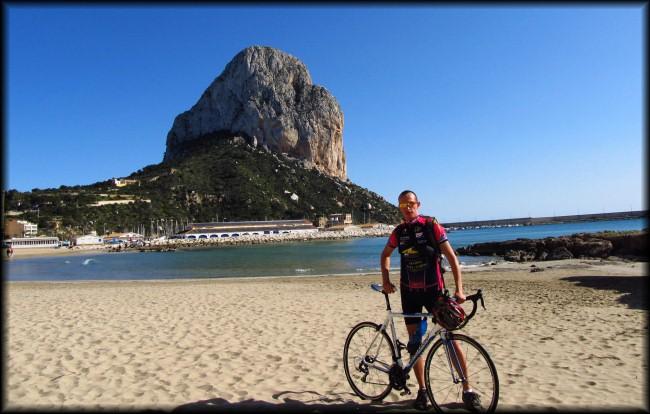 Na plaży w Calpe