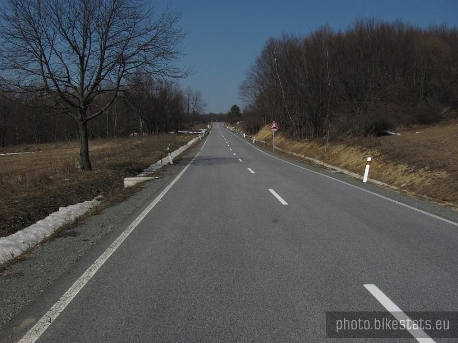 podjazd na Przełęcz Beskid