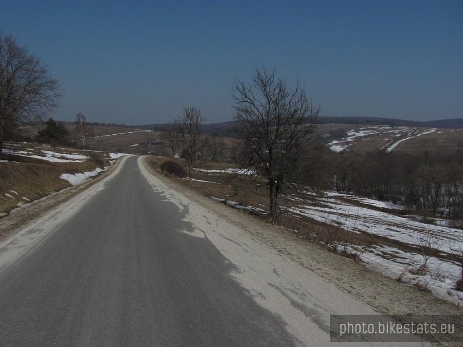 zjazd do Ożennej, z MPNem w tle