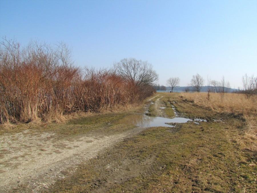 Jilesovice. Jezioro Hlucińskie