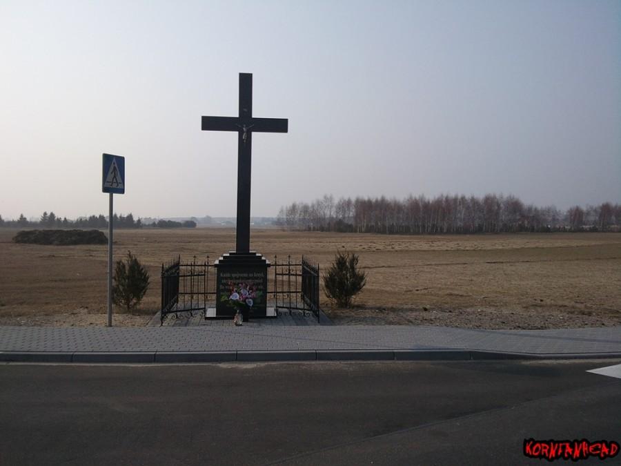 Przydrożny krzyż