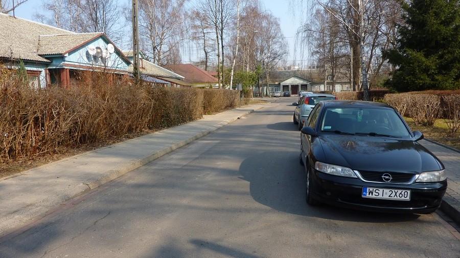 Jedna z głównych ulic osiedla