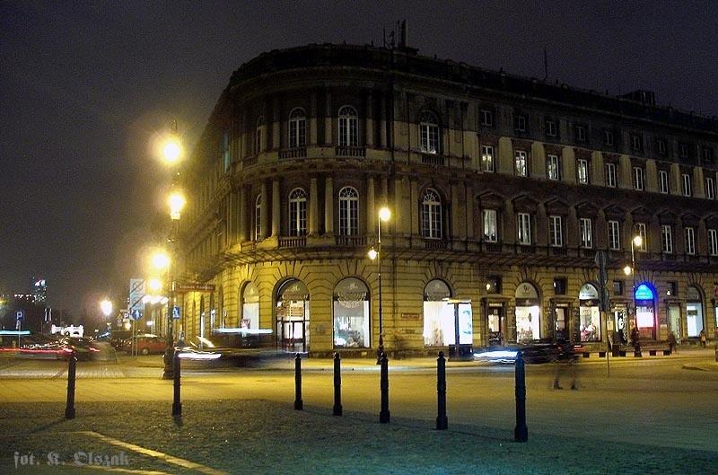 Hotel Europejski nocą