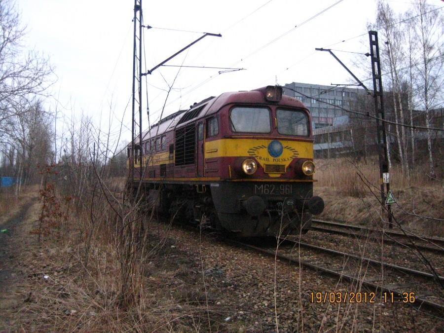 M-62 z Rail Polska jako luzak na linii Chorzów Batory - Kochłowice