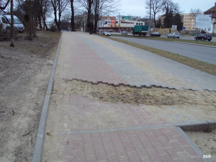 DDR zwana też ścieżką rowerową.